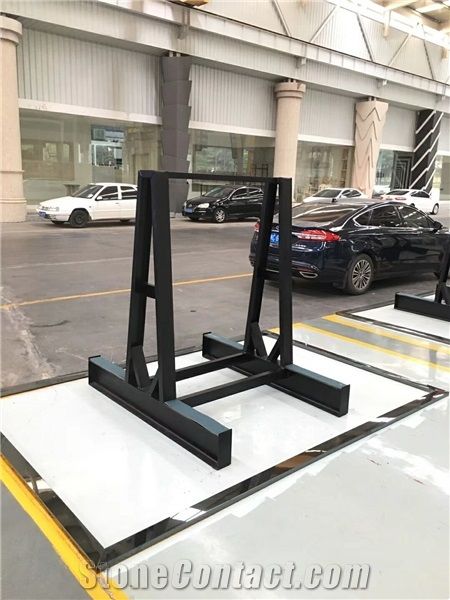New Style Of a Frame for Stone Slabs Display in Showroom