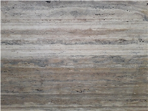 Travertino Silver Gold Blocks, Italy Silver Gold Travertine