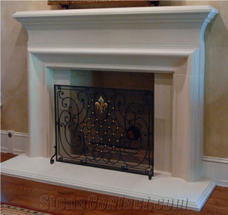 Fireplace Mantel White Limestone Fireplace Mantel Insert