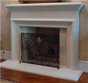 Fireplace Mantel White Limestone Fireplace Mantel Insert