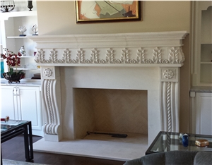 Fireplace Mantel White Limestone Fireplace Mantel Insert