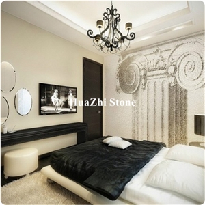 Best Price Superior Quality Stone Ice Marble 3d Wall Panel Design Home