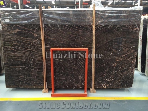 Brown Bookmatched Marble Bath Tops, Countertop, Vanity