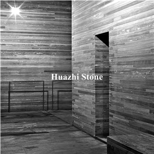 Huazhi Polished Natural Stone Vals Quartzite Stone Project