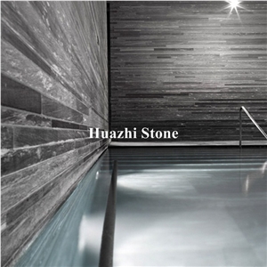 Huazhi Polished Natural Stone Vals Quartzite Stone Project