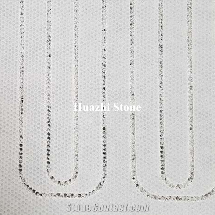 Luxury Stone Marble and Polypropylene Composite Panel with Pvc Hose