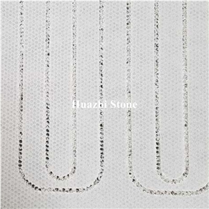 Luxury Stone Marble and Polypropylene Composite Panel with Pvc Hose