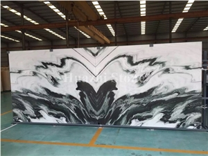 Panda White Marble Tiles & Slabs, Chinese Marble, Interior Design