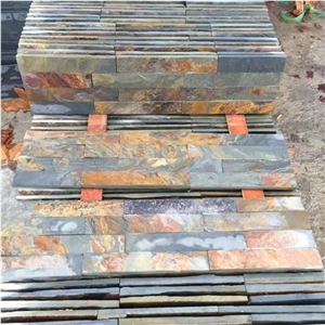 Natural Rustic Slate Culture Stone Walling Outdoor Covering Tiles