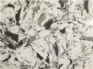 Marble Vein Quartz Lf-V Quartz Tiles&Slabs Quartz Flooring&Walling