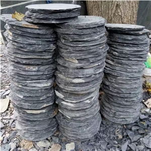 Cheap Garden Round Slate Paving Stone Outdoor Flagstone Stepping