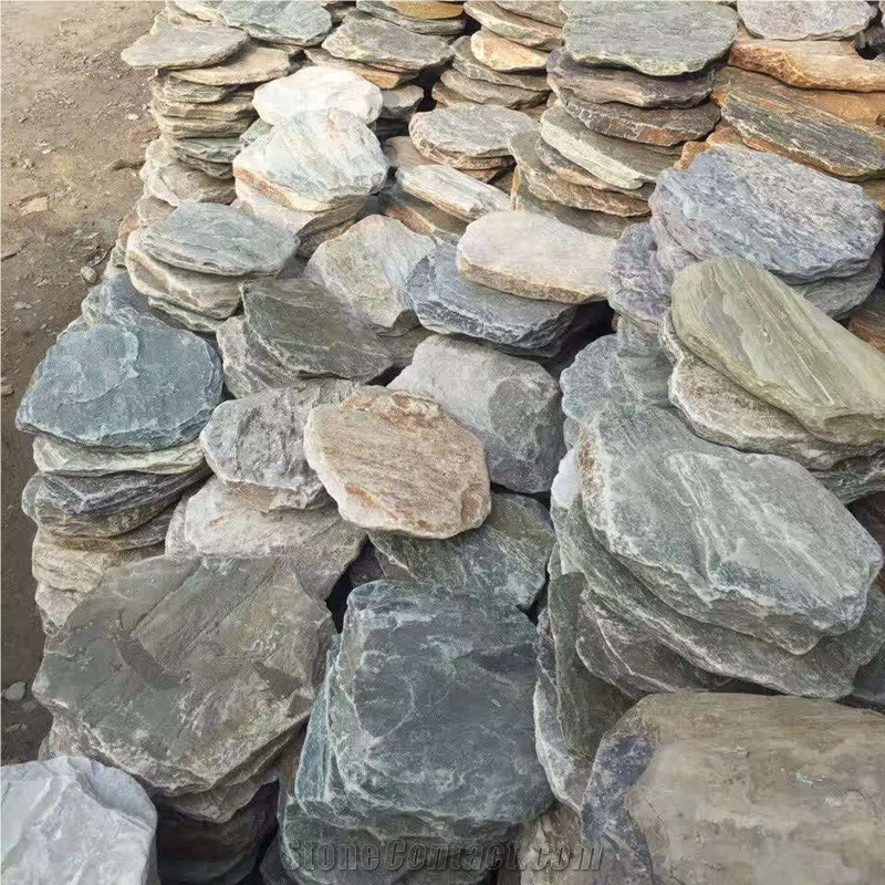 Cheap Garden Round Slate Paving Stone Outdoor Flagstone Stepping