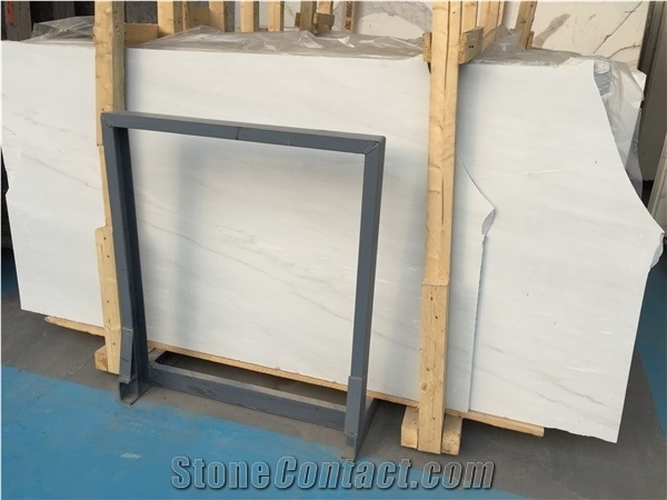 Acqua Bianca Marble, Bianco Carrara White Slabs & Tiles, Custom Size
