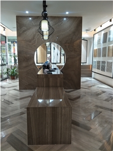 Ancient Wood Black Marble Tiles&Slabs, Special Design for Countertop