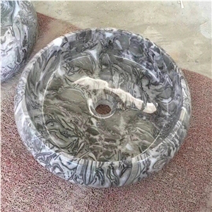 Black and Gold Marble for Basins&Sinks