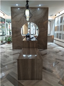 Black Tree Wood Veins Marble Slabs &Tiles,Indoor High-Grade Decoration