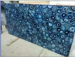 Blue Crystal Stone/Semiprecious Slabs