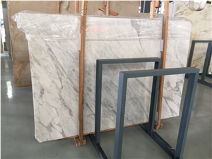 Calacatta White Stone Tiles & slabs,polished marble for Bathroom