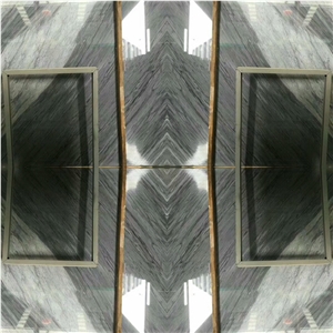 Cheap Ash Grey Marble Big Slabs Wall Cladding for Interior Decoration