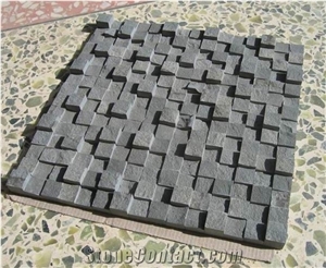 China Grey Basalt Mosaic Wall Floor Decoration China Grey Basalt Mosaic Wall Floor Decoration