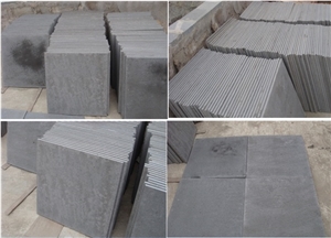 China Hainan Black Basalt Andesite Tiles & Slabs for Floor and Wall