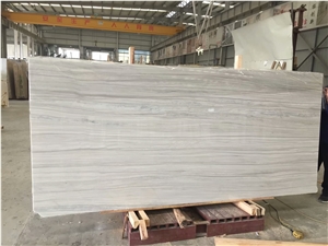 China Pujing Grey Wooden Marble Stairs & Steps,Floor Application