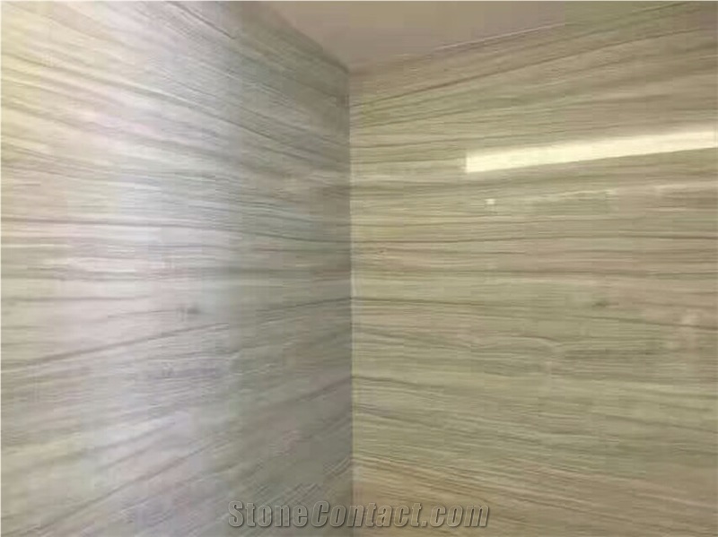 China Pujing Grey Wooden Marble Stairs & Steps,Floor Application
