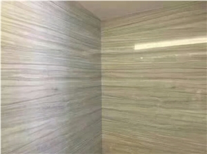 China Pujing Grey Wooden Marble Stairs & Steps,Floor Application