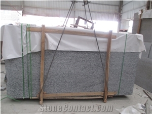 China Spray Seawave White Granite Big Slab, Hotel Floor Decor