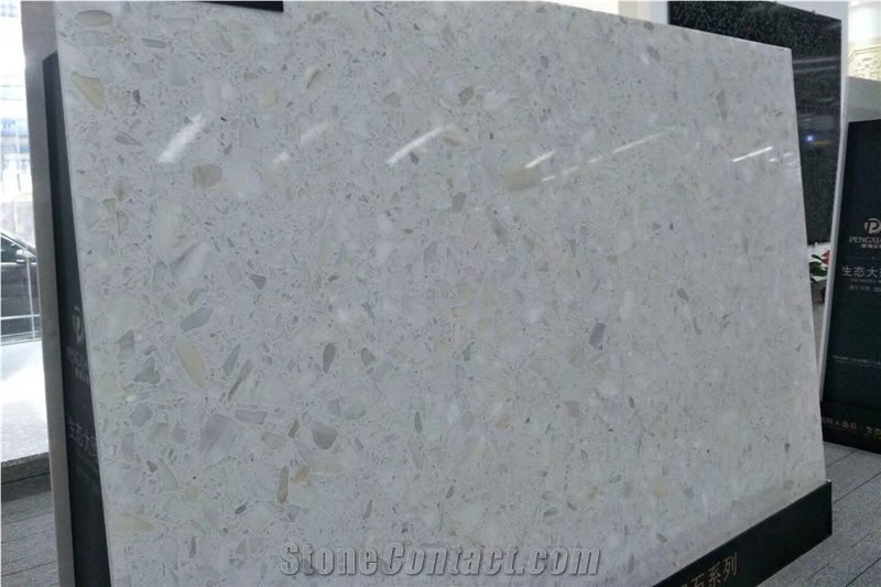 China White Artificial Quartz Stone Slabs&Tiles,Polished Surface