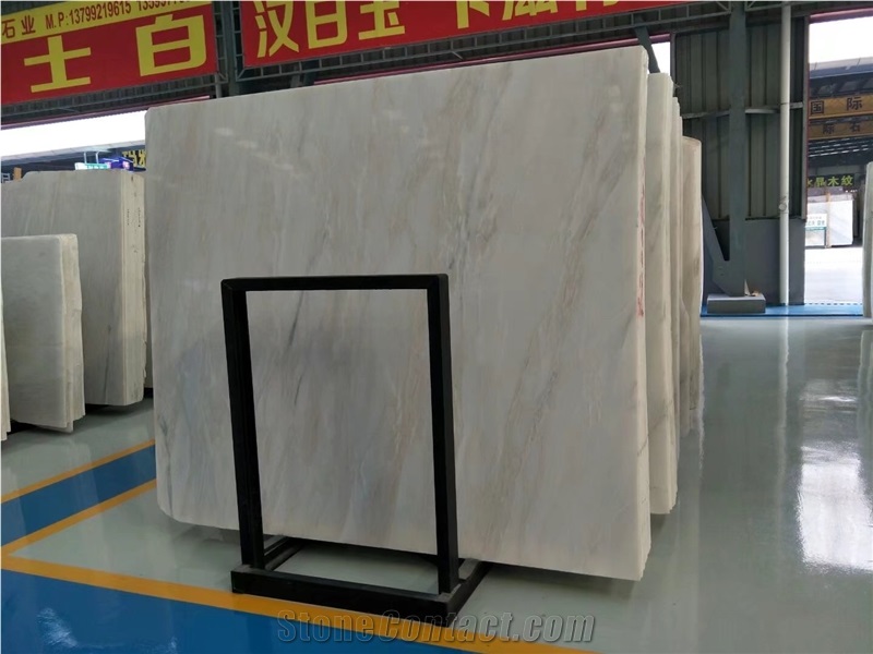 China White Marble Tiles,Cary Ice Marble,Polished Surface