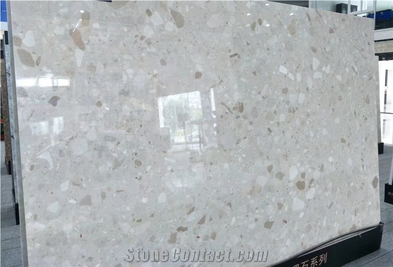 Chinese Beige Artificial Quartz Stones,Vanity Top Usage,Polished
