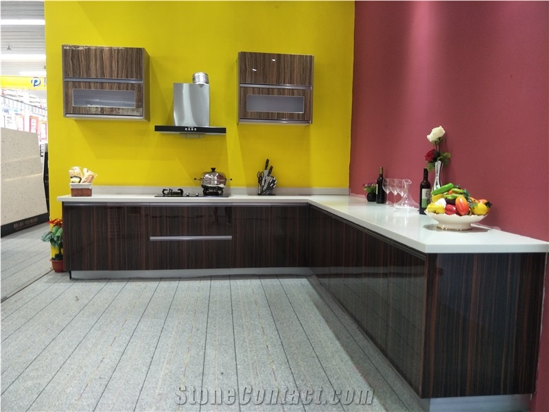 Chinese Dark Emperador Artificial Stone Slabs&Tiles,Polished and Honed