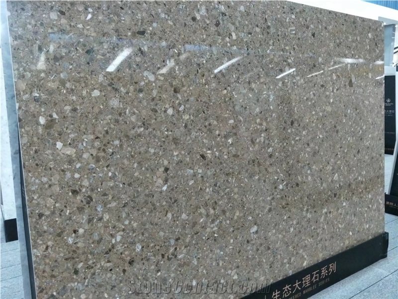 Coffee Brown Artificial Quartz Stone Slab&Tiles,Office Decoration