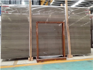 Coffee Wood Vein Brown Marble Slabs & Tile Wall Cladding Indoor Metope