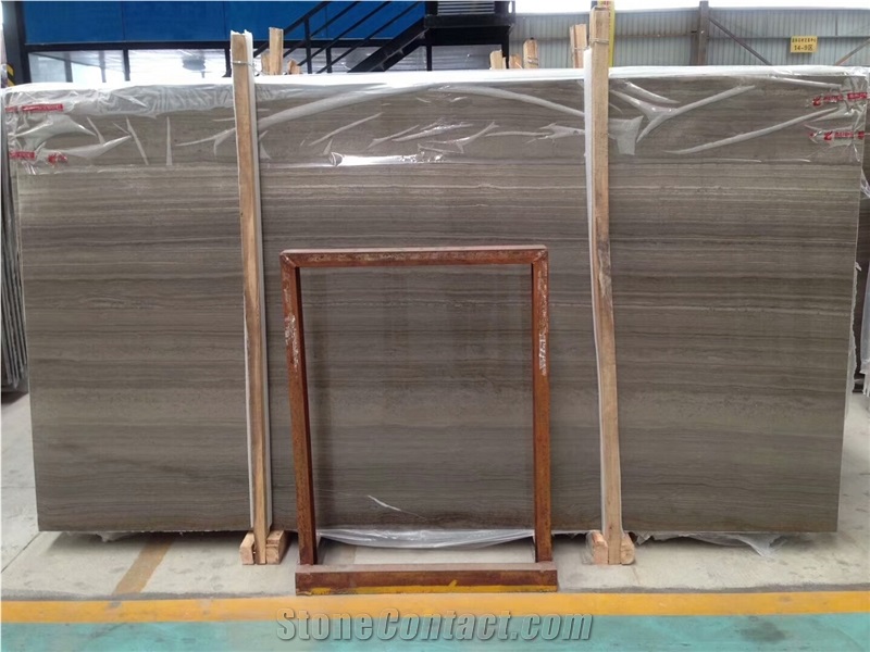 Coffee Wood Vein Brown Marble Slabs & Tile Wall Cladding Indoor Metope