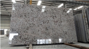Customer Size Bianco Antico Granite Flooring Covering Slabs / Tiles