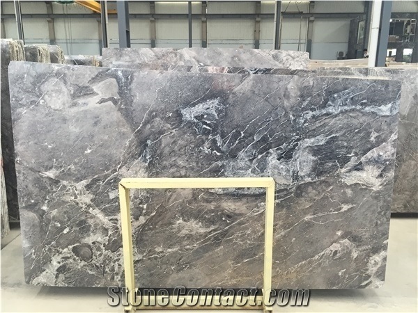 Cut to Size Grey Marble Slabs for Restaurants Wall&Floor Decoration
