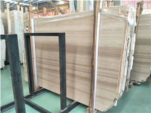 Dark Beige Wooden Veined Marble for Store, China Serpeggiante Scuro