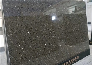 Dark Brown Artificial Stone Slab&Tile,Office Decoration,Good Quality