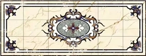Floor Mosaic Composited Marble Waterjet Medallion/House Decoration Floor Mosaic Composited Marble Waterjet Medallion/House Decoration