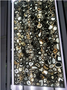 Floor Tiles Multicolor Semiprecious Stone