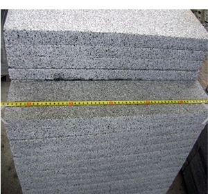 G654 Granite Honed Steps & Risers, G654 Padang Black Granite