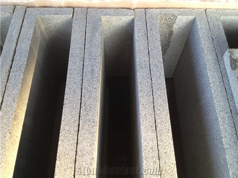 G654 Granite Honed Steps & Risers, G654 Padang Black Granite