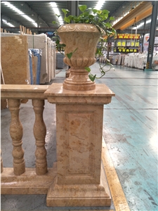 Golden Rose Cream Marble for Building Wall and Floor Covering