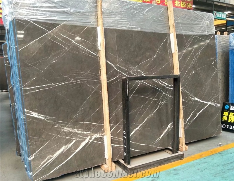 Grey Pietra Marble,Pietra Grey Marble,Grey Crystal Marble