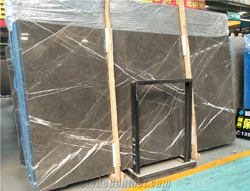 Grey Pietra Marble,Pietra Grey Marble,Grey Crystal Marble