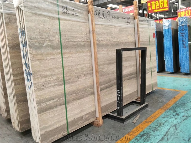 Gs Silver Travertine,Gs Golden Silver Travertine,Big Project Usage