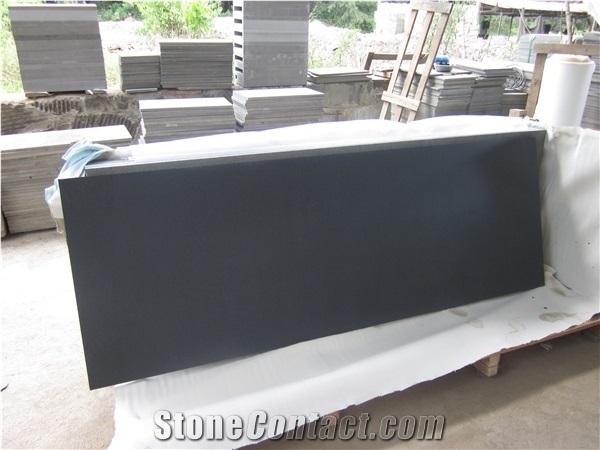 Hainan Black Basalt Lava Stone Slab, Exterior Floor Covering Decor