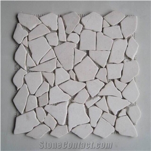 Han White Marble Mosaic / Different Styles Wall & Floor Mosaic Tiles